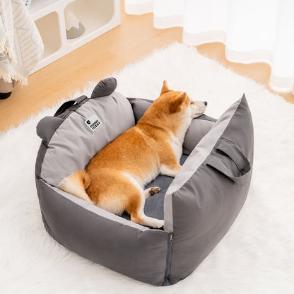 Honden Autobed BearBuddy - Comfortabele Hondenbed voor Auto
