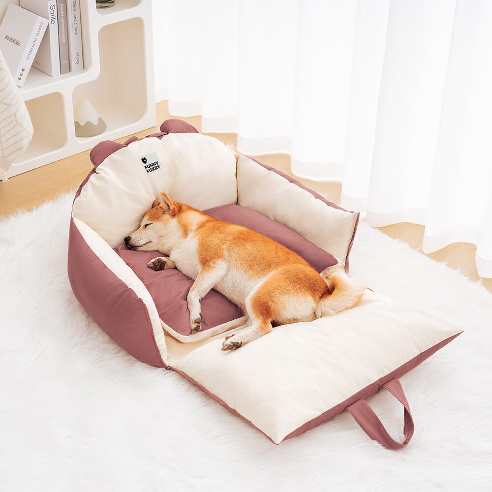 Honden Autobed BearBuddy - Comfortabele Hondenbed voor Auto