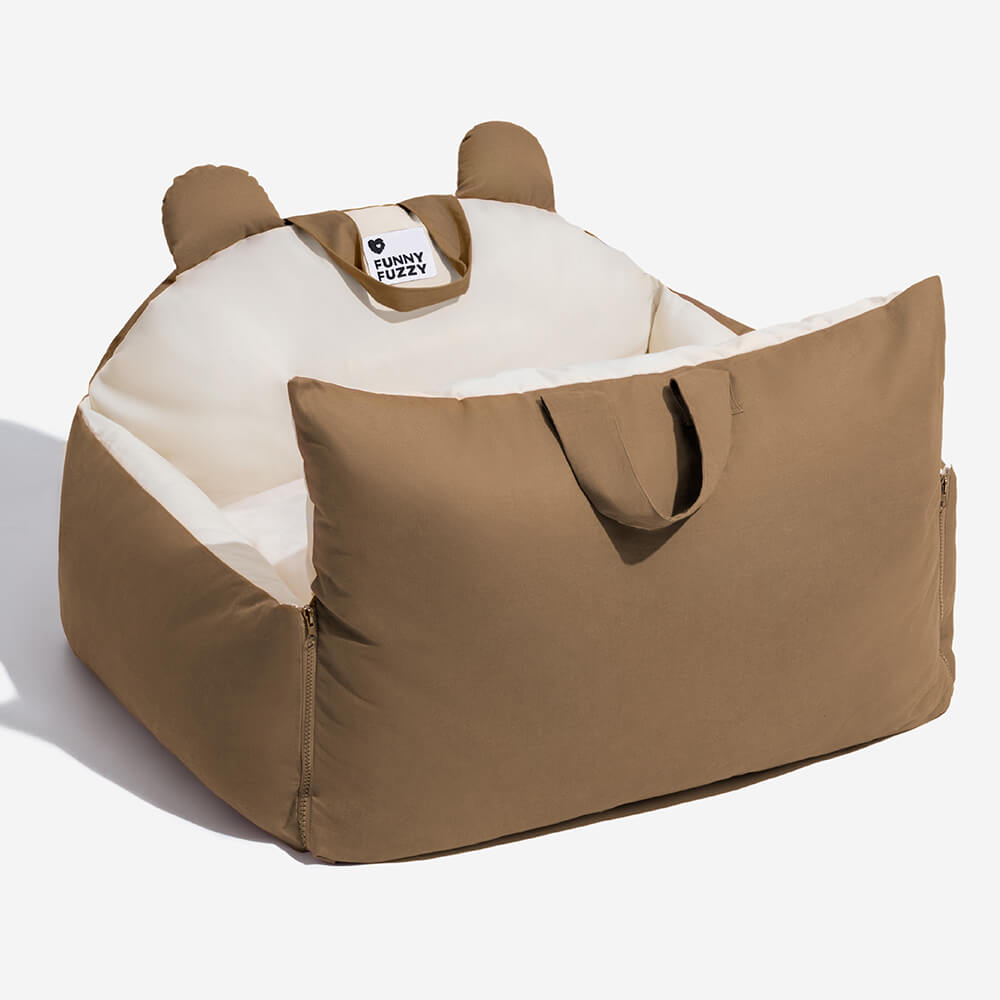 Honden Autobed BearBuddy - Comfortabele Hondenbed voor Auto