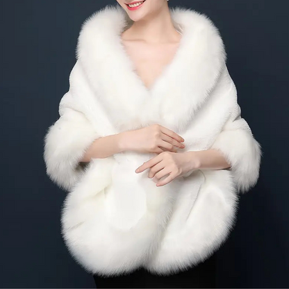 Dames Sjaal Bontlook Warm en Zacht - Mode Vibes