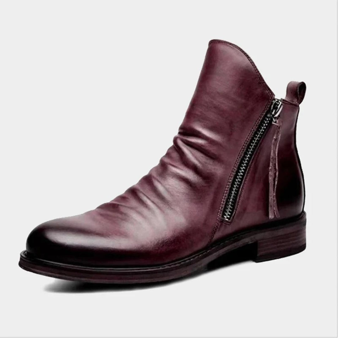 Leren Chelsea Boots Klassiek Design voor Mannen