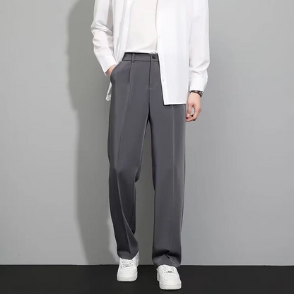 Comfortabele Heren Pantalon Wijd Model