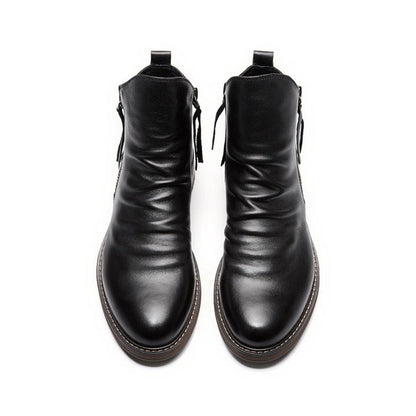 Leren Chelsea Boots Klassiek Design voor Mannen