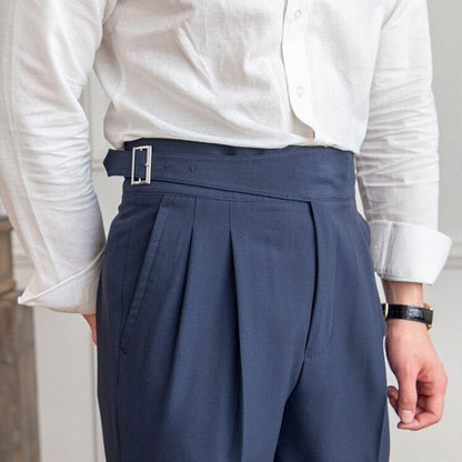 Heren Broek Casual met Gesp voor Dagelijks Gebruik