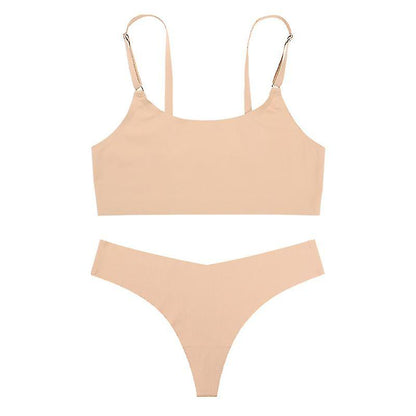 Comfortabele Naadloze Lingerie Set voor Elke Dag