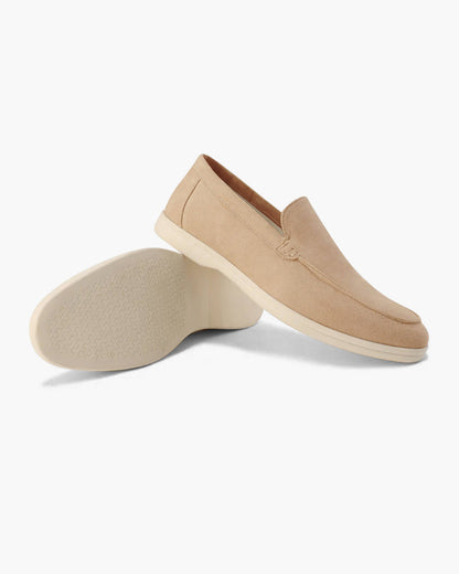 Herenzomerloafers van Suède Elegante Stijl