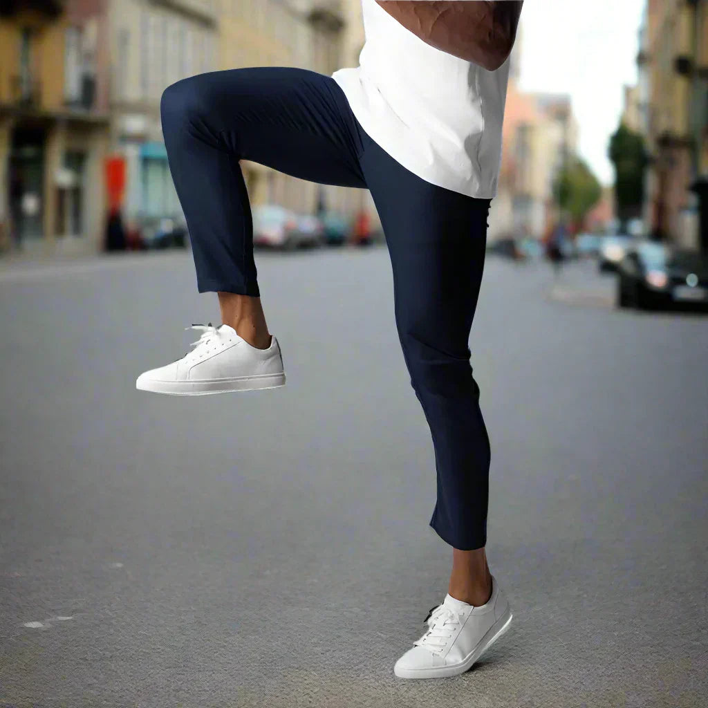 Stretch Broek Slim Fit voor Mannen Stijlvol Design
