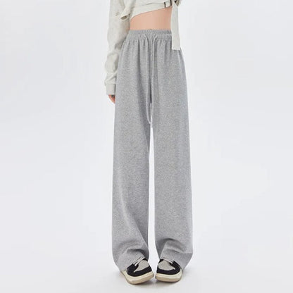 Retro Joggingbroek Vintage Stijlvol Zwart Wit