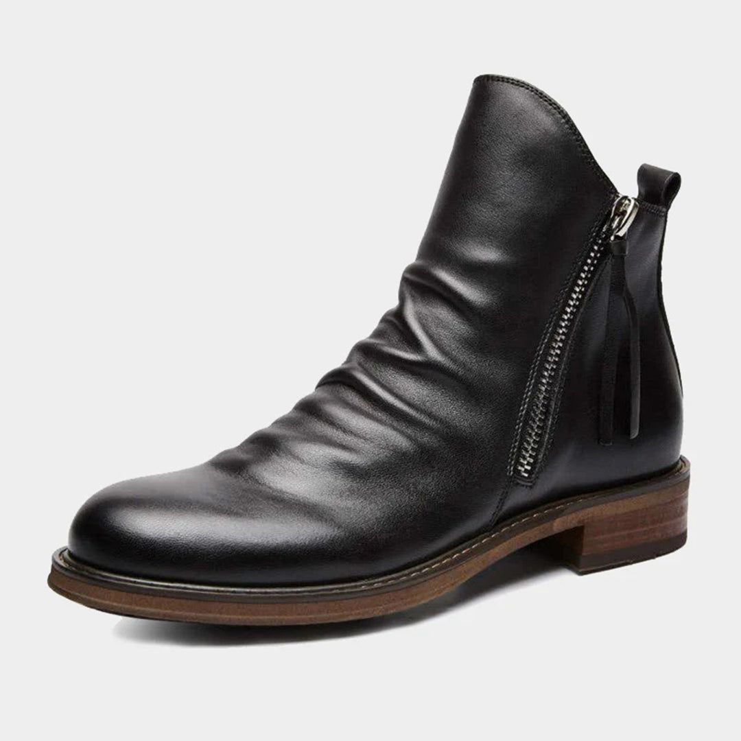 Leren Chelsea Boots Klassiek Design voor Mannen