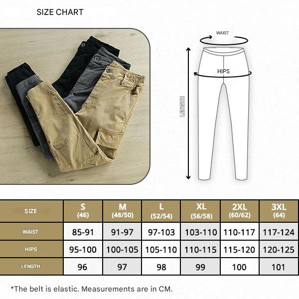 Heren Outdoor Cargo Broek Waterdicht en Robuust
