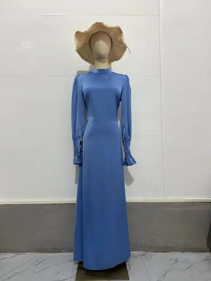 Bloesem Elegante Maxi Jurk voor Vrouwen