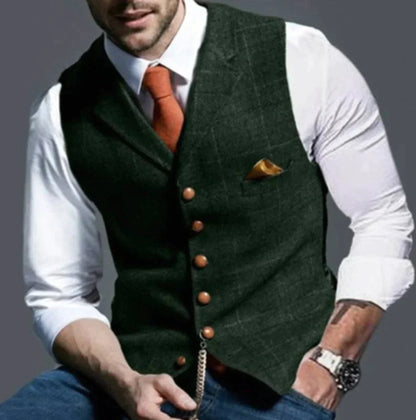 Geordy | Elegant mouwloos herenvest 13