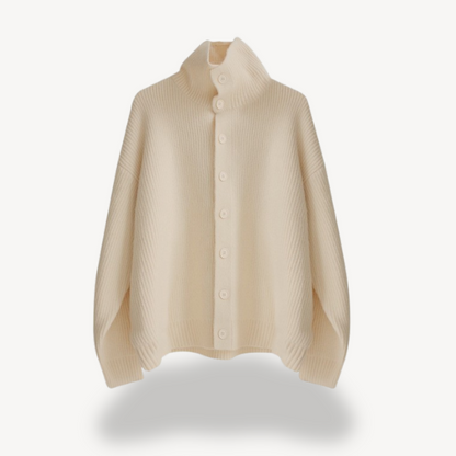 Geribbeld gebreid vest met knoopjes voor heren 0