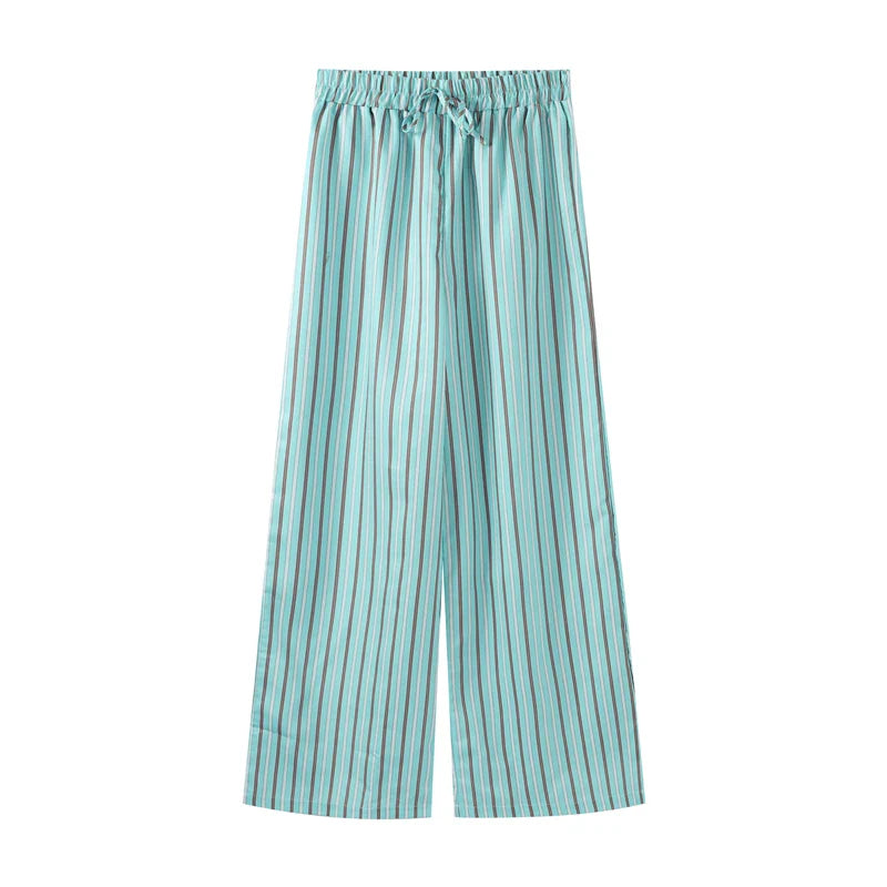 Bohemian Glow Vest Pants Suit Set