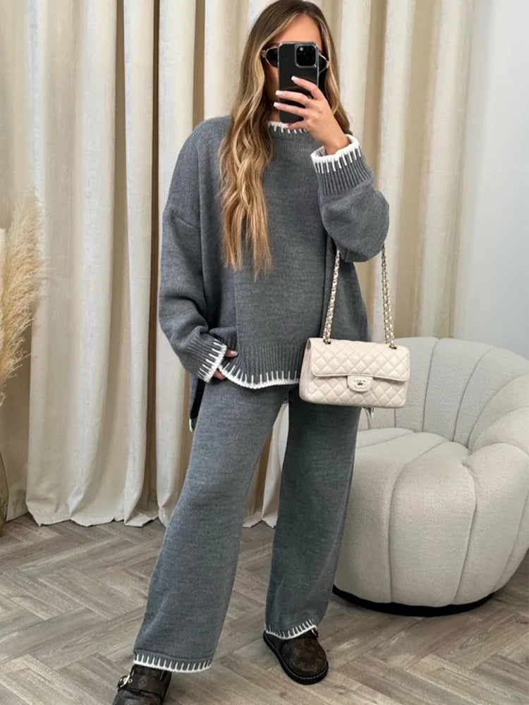 Aurora Set – Warme en Comfortabele Twee-Delige Outfit