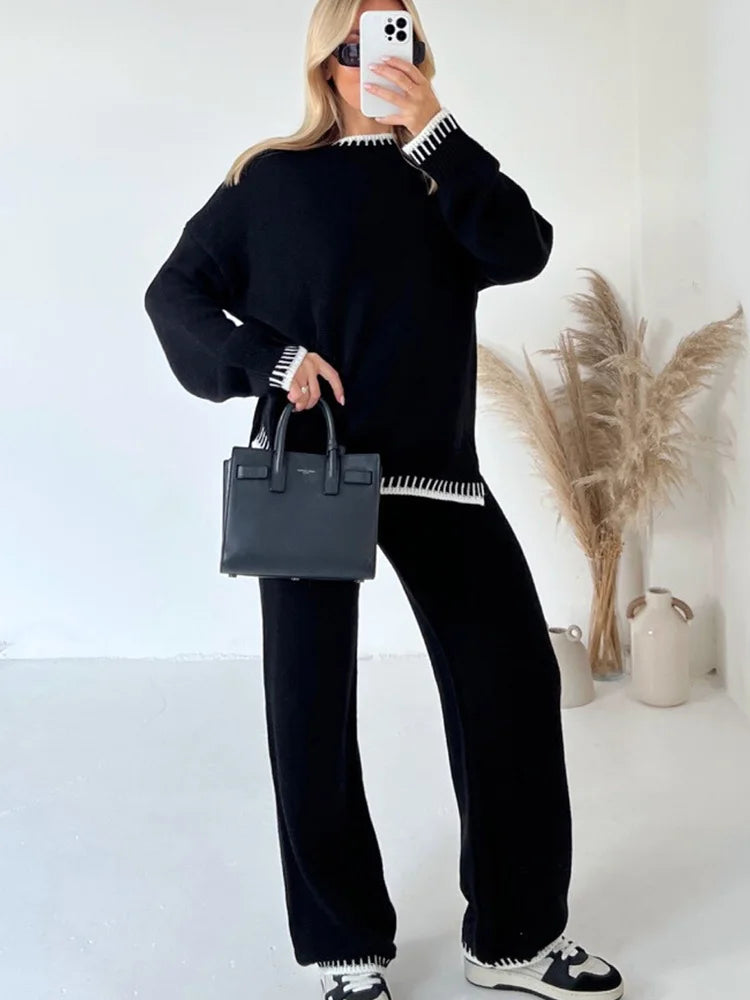 Aurora Set – Warme en Comfortabele Twee-Delige Outfit