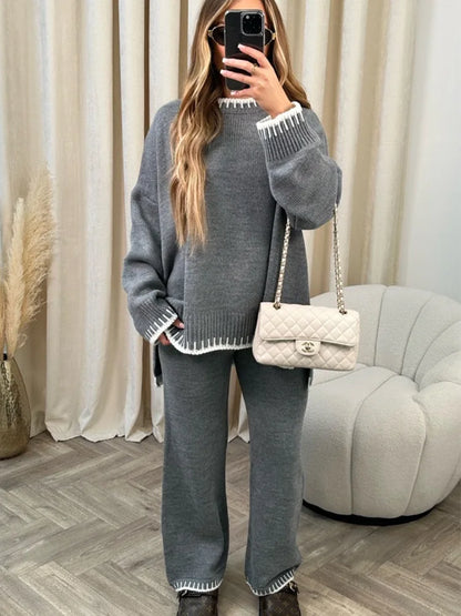 Aurora Set – Warme en Comfortabele Twee-Delige Outfit