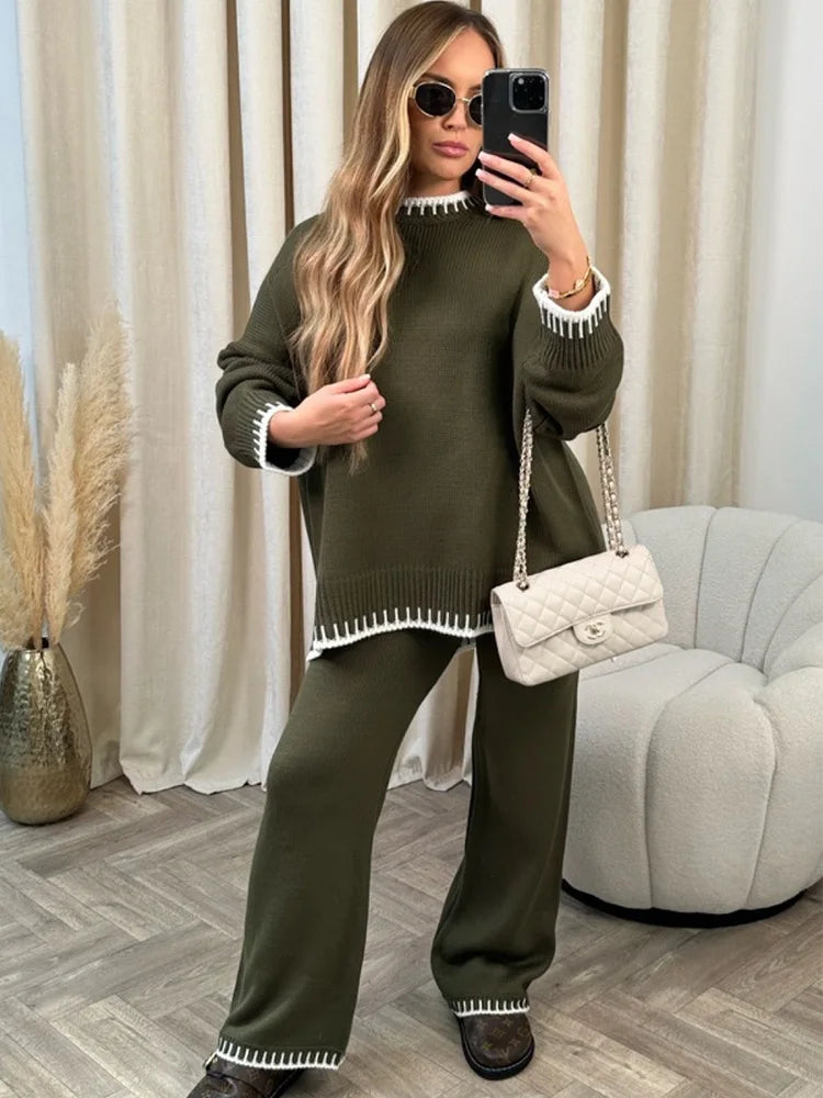 Aurora Set – Warme en Comfortabele Twee-Delige Outfit