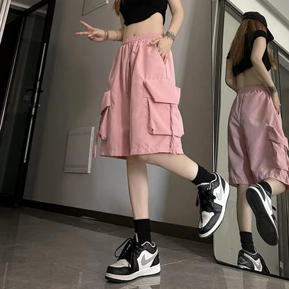 Gidyq Mode Cargo Shorts voor Dames