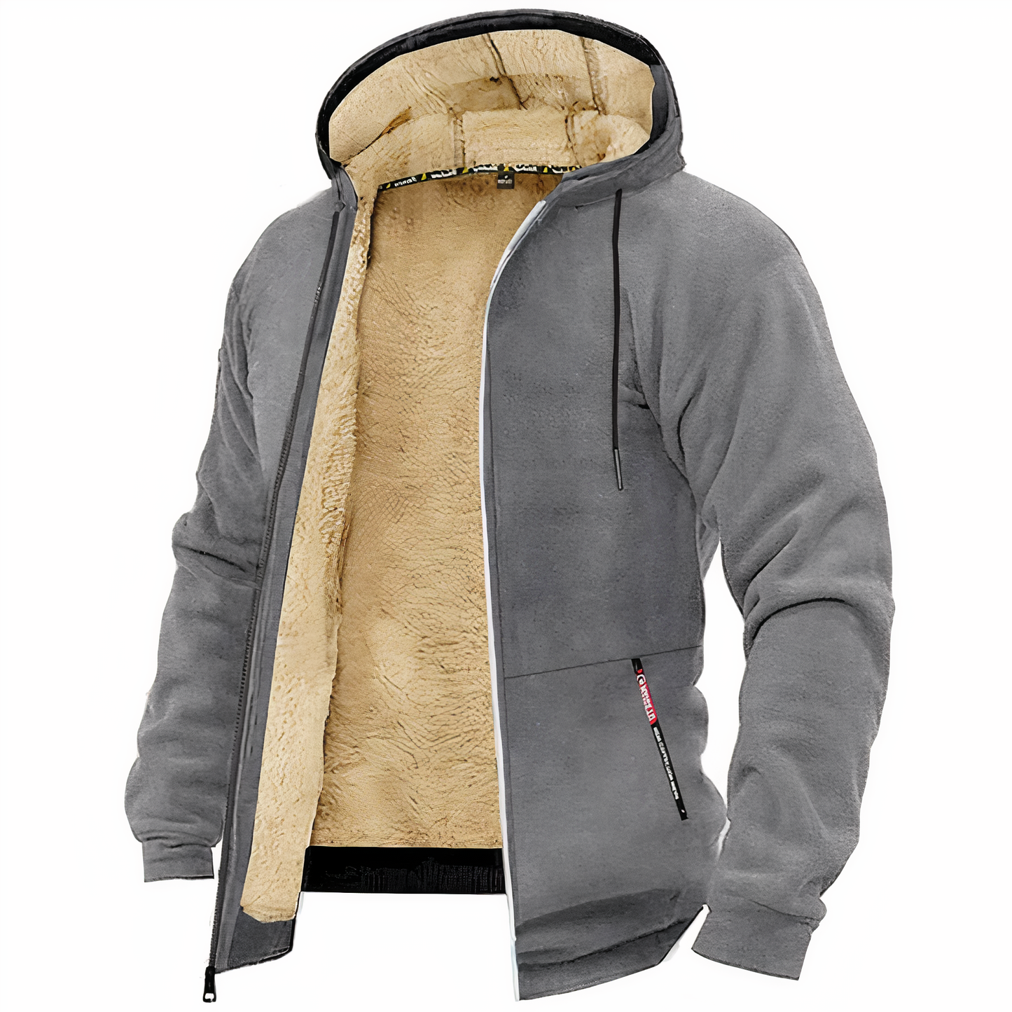 Gilberto | Warm jack met fleecevoering voor de winter 7