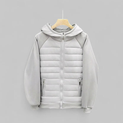 Ezio | Comoda giacca imbottita con cappuccio casual
