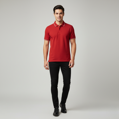 Giorgio | Polo Elegante da Uomo – Ultra Aderente, Comfort Superiore &amp; Stile Moderno 1