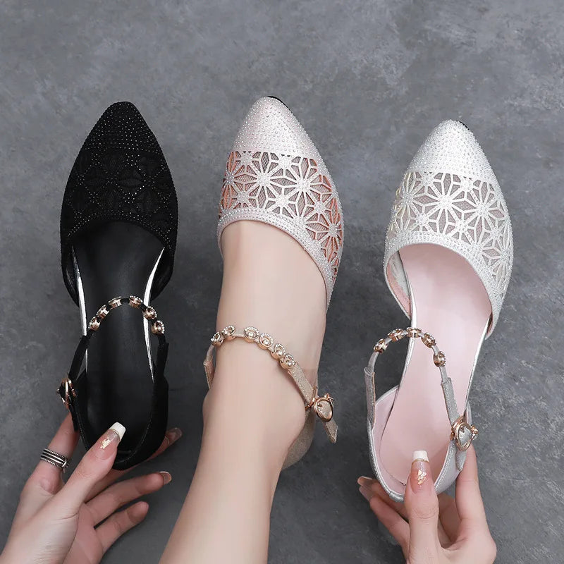 Nieuwe Puntige Sandalen voor Vrouwen - De Perfecte Mix van Stijl en Comfort!