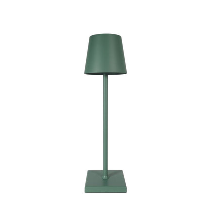GlowEase draadloze tafellamp in groen, met een strak en modern design, ideaal voor het verlichten van elke ruimte met een vleugje stijl.