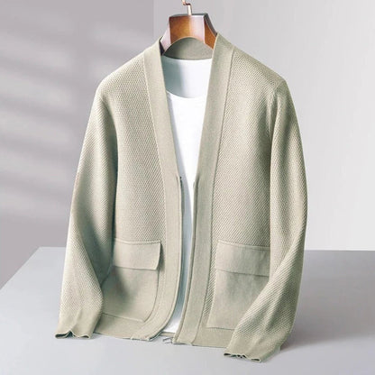 Gebreid Herenvest Casual Stijl voor Mannen