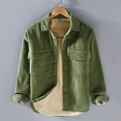 Wintershirt voor Heren Corduroy Dorian Warm en Stijlvol