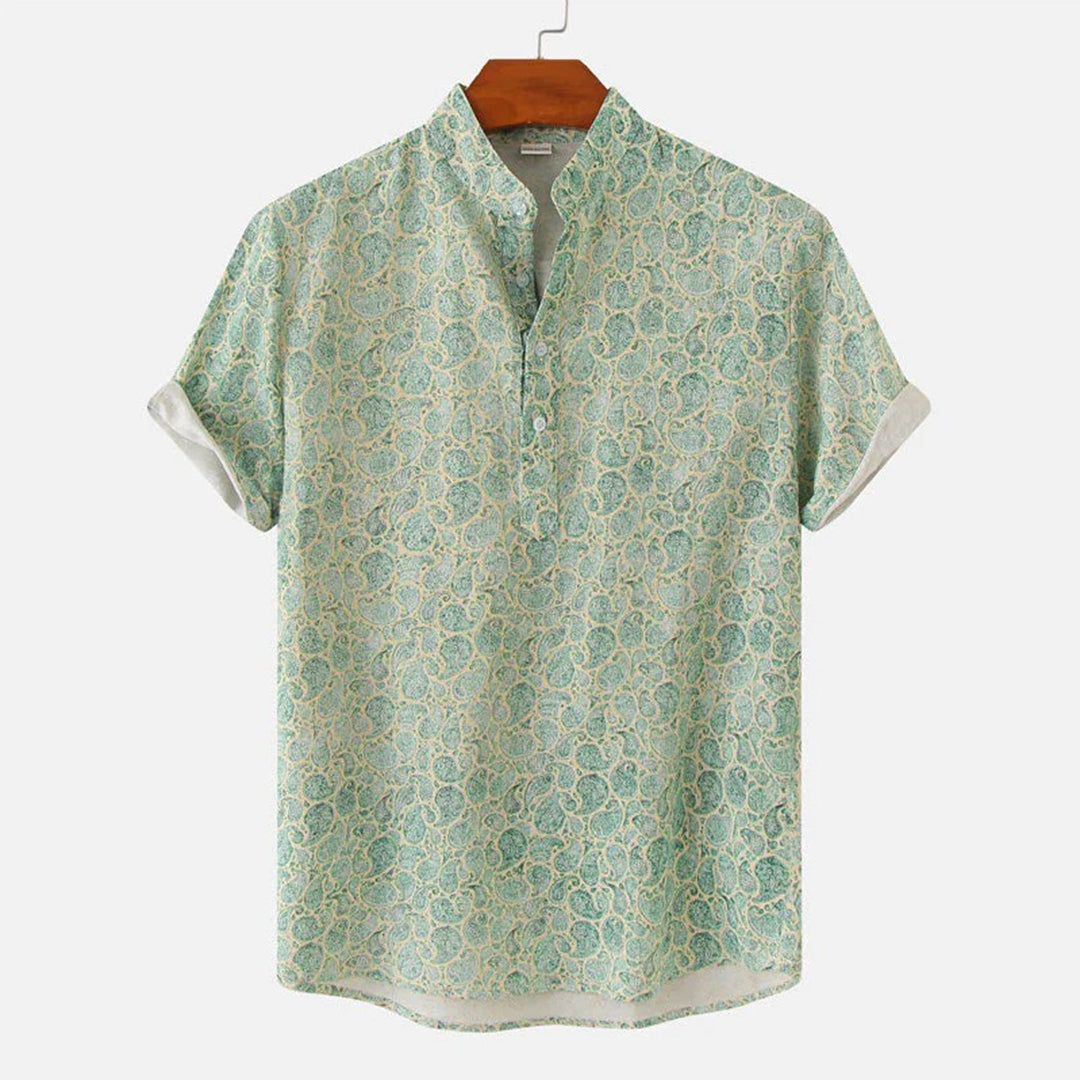 Zomer Overhemd Casual voor Mannen Mode Tibor