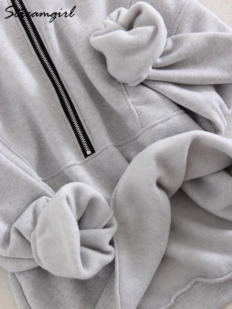 Comfortabele Half Zip Sweater Set voor Dagelijks Gebruik