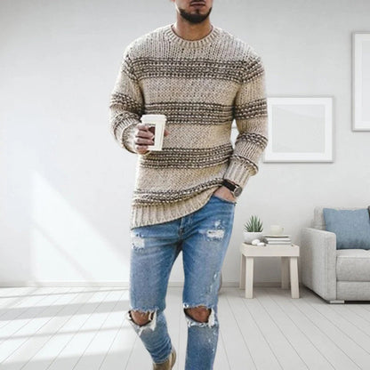 Gebreide Trui Ronde Hals Lange Mouwen Warm Zacht - Mode Vibes