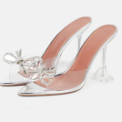 WonderLuxe Elegante Strass Sandalen