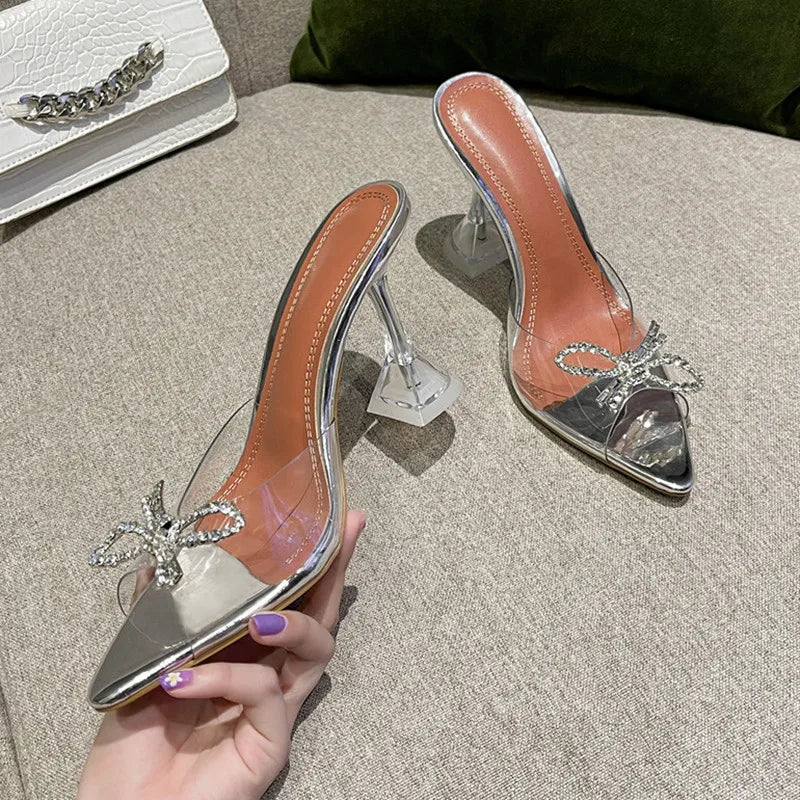WonderLuxe Elegante Strass Sandalen