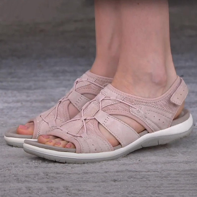 Orthopedische Sandalen met Stijlvolle Riemen