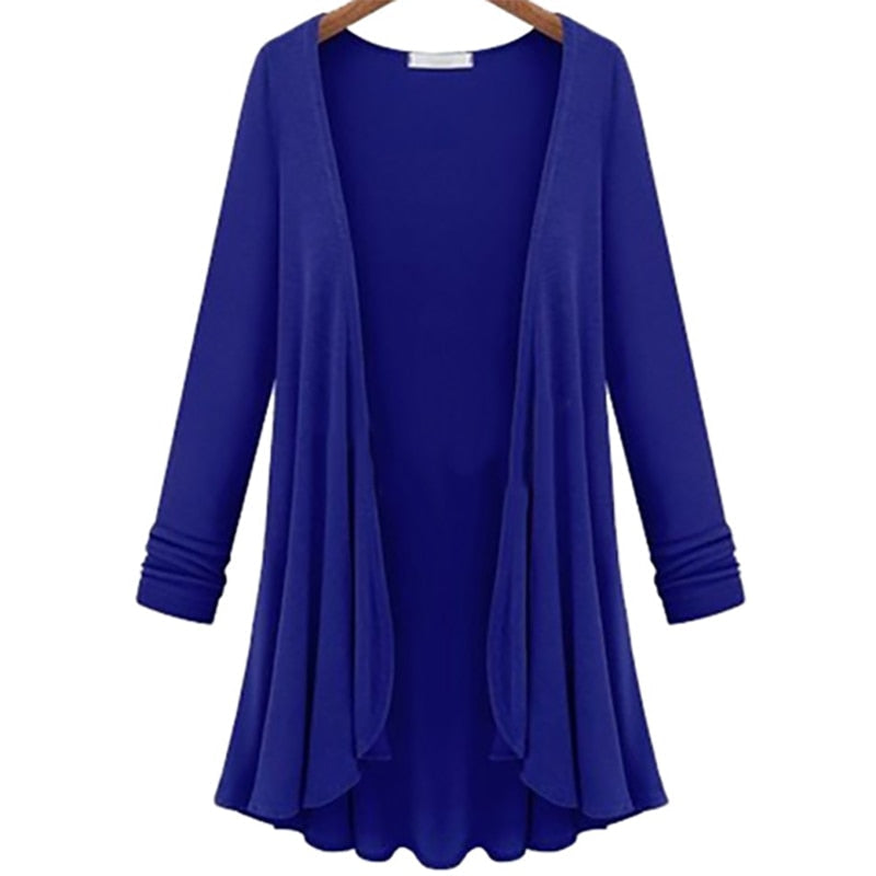 Dames Lang Vest Elegante Snit met Rijke Details