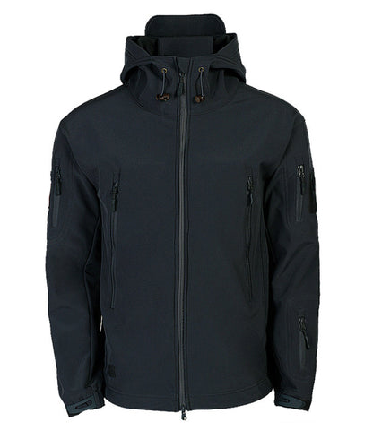 Heren Softshell Jas Waterdicht Winddicht met Capuchon