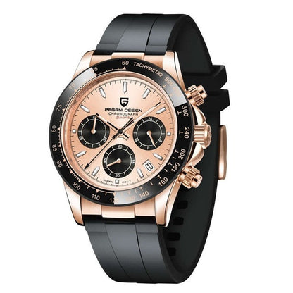 RVS Herenhorloge Sapphire Blauw Luxe Design