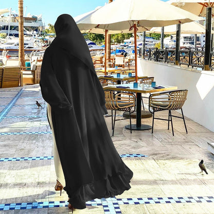 Moslim Abaya met Hijab Lichtgewicht en Stijlvol