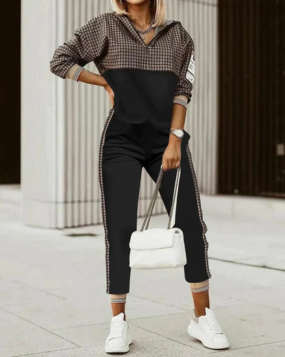 Dames Joggingpak met Monogram - Zacht Co-ord Set