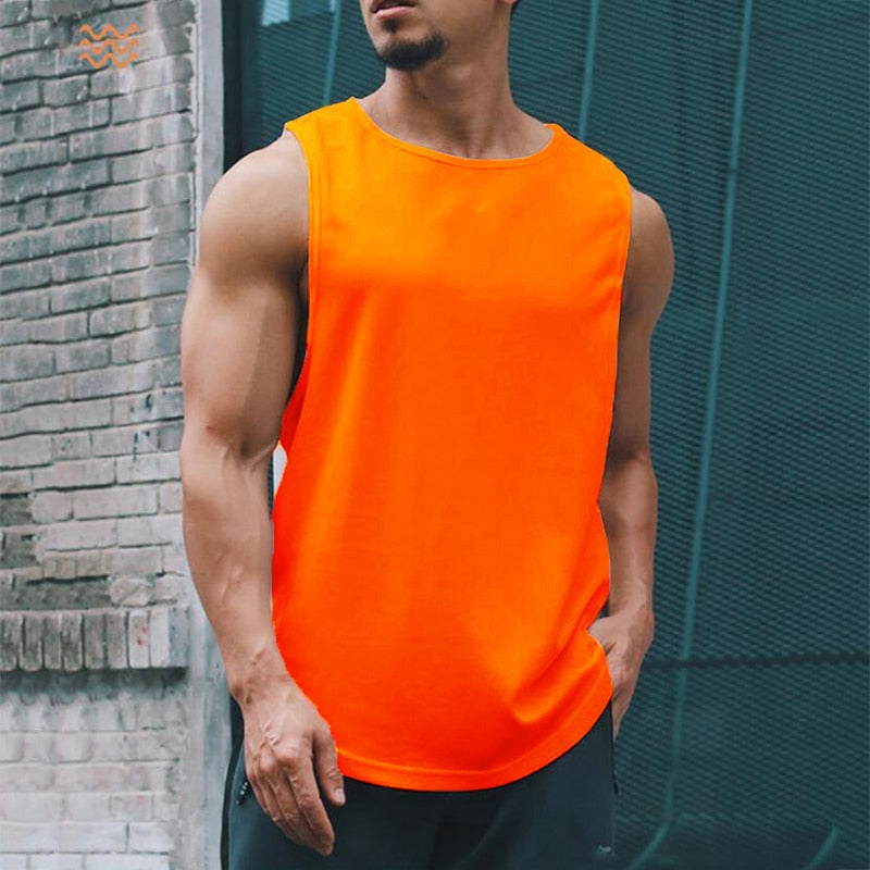 Tanktop Heren Fitness Sportief Comfortabel
