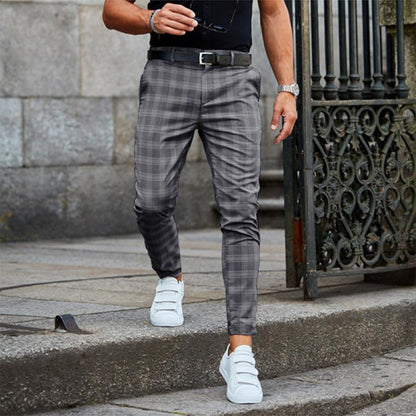 Stoere Heren Chino Broek Casual Stijl