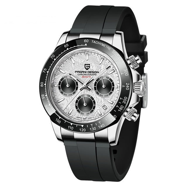 RVS Herenhorloge Sapphire Blauw Luxe Design