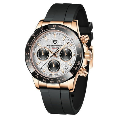 RVS Herenhorloge Sapphire Blauw Luxe Design