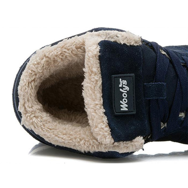 Warme Sneakerboots voor Heren Waterproof Sportief Design