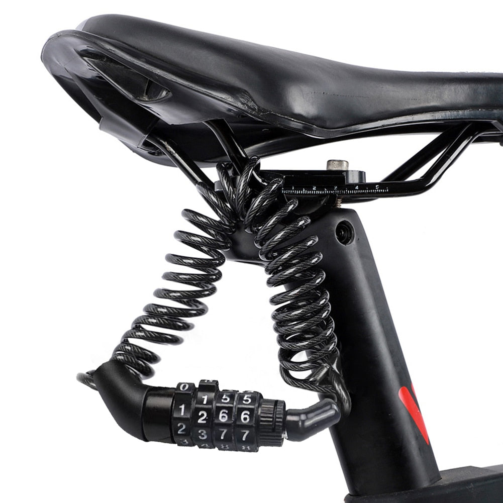 Fiets Ketting Slot met 4-Cijferige Combinatie
