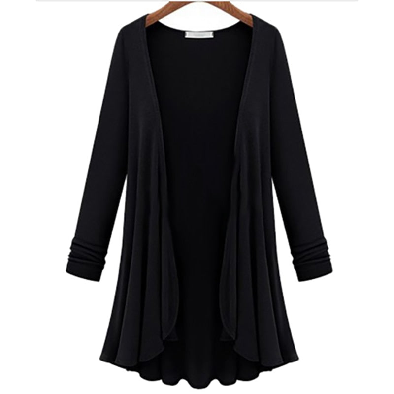 Dames Lang Vest Elegante Snit met Rijke Details