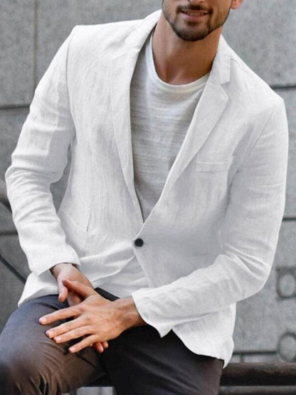 Casual Blazer van Zacht Katoen voor Dagelijks Gebruik