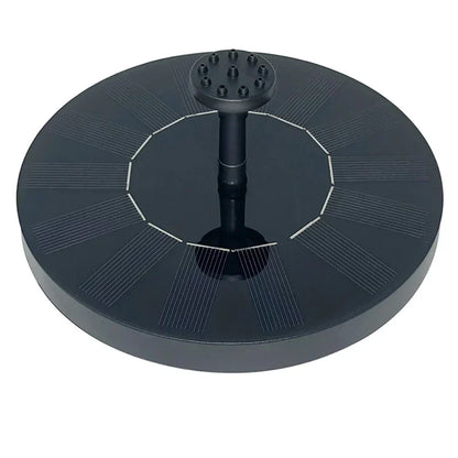Solar tuinfontein met watercirculatie en vogelbad